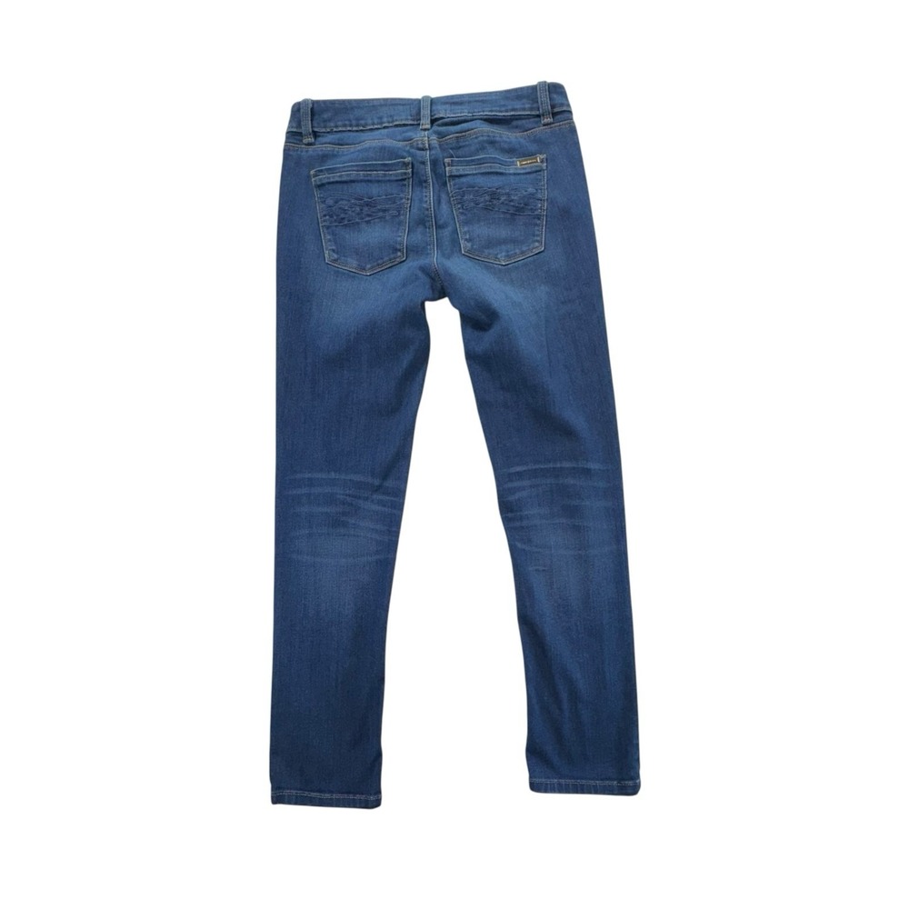 White House Black Market Slim Leg Denim Jeans Stretch Medium Wash Women's 2R - Picture 9 of 9